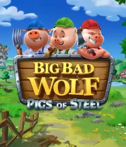 Dive into the thrilling twist of the Big Bad Wolf: Pigs of Steel slot by Quickspin, highlighting cutting-edge graphics with a cyberpunk take on the timeless fairy tale. See the three little pigs and the big bad wolf in a high-tech showdown, armed with mechanical gadgets, neon lights, and steel towers. Ideal for those who love modern retellings of classic tales with innovative bonuses and high win potential.