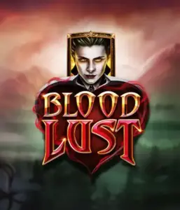 A dark and seductive view of the Blood Lust slot by ELK Studios, featuring gothic vampire symbols and a haunting castle backdrop. This image captures the slot's enthralling atmosphere, complemented with its innovative game mechanics, making it an enticing choice for those fascinated by the vampire genre.